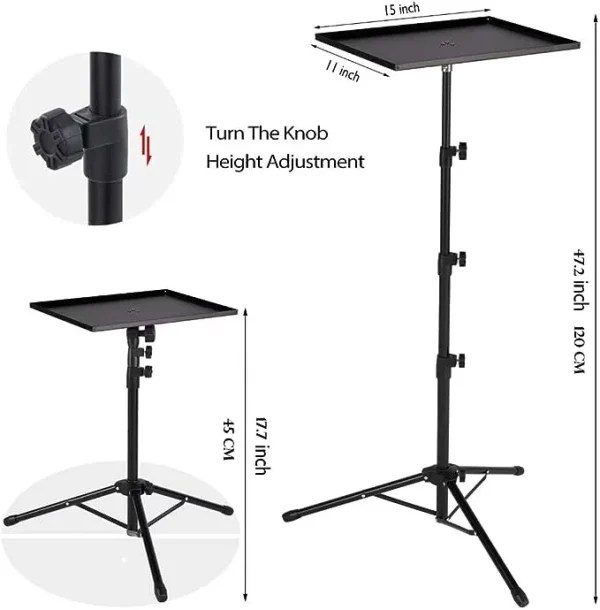 portable-projector-and-laptop-stand-table-tripod - 3